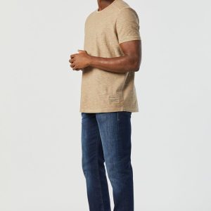 ZACH STRAIGHT LEG IN DARK BRUSHED WILLIAMSBURG