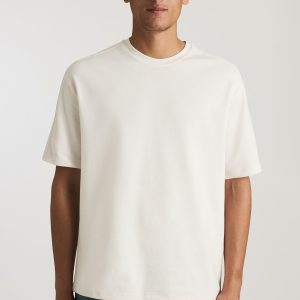 EDITION SHORT SLEEVE T-SHIRT IN ANTIQUE WHITE