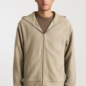 EDITION FULL ZIP HOODIE IN LONDON FOG