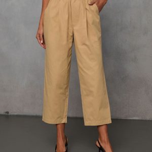Rennes Cropped Pleated Pants