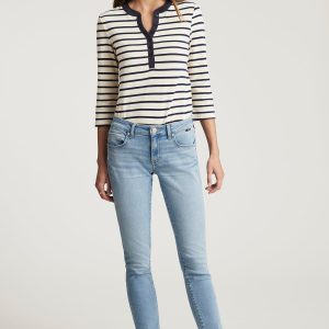 ALEXA SKINNY IN BLEACHED TRIBECA