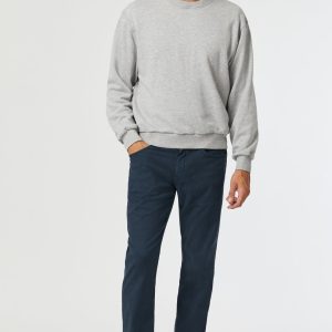 MARCUS SLIM STRAIGHT LEG IN DARK NAVY LUXE TWILL