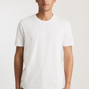 CREW NECK T-SHIRT IN WHITE